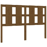 Vidaxl hoofdbord 140,5x4x100 cm massief grenenhout honingbruin