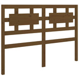 Vidaxl hoofdbord 205,5x4x100 cm massief grenenhout honingbruin