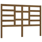 Vidaxl hoofdbord 126x4x104 cm massief grenenhout honingbruin