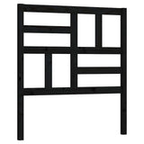 Vidaxl hoofdbord 81x4x104 cm massief grenenhout zwart