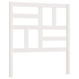 Vidaxl hoofdbord 96x4x104 cm massief grenenhout wit