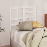 Vidaxl hoofdbord 96x4x104 cm massief grenenhout wit