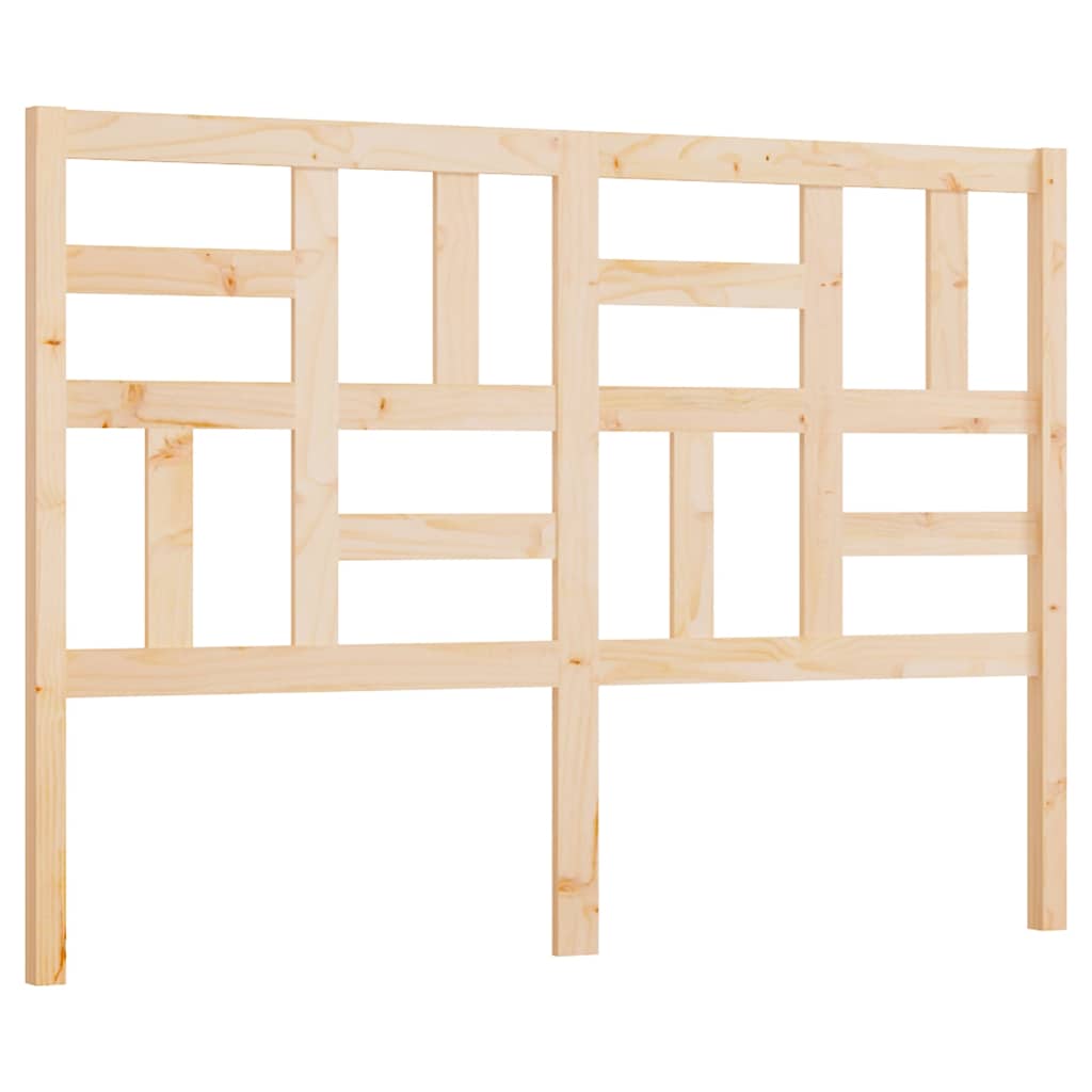 Vidaxl hoofdbord 141x4x104 cm massief grenenhout