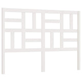 Vidaxl hoofdbord 166x4x104 cm massief grenenhout wit