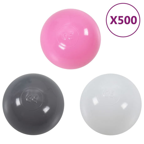 VidaXL Speelballen 500 st meerkleurig