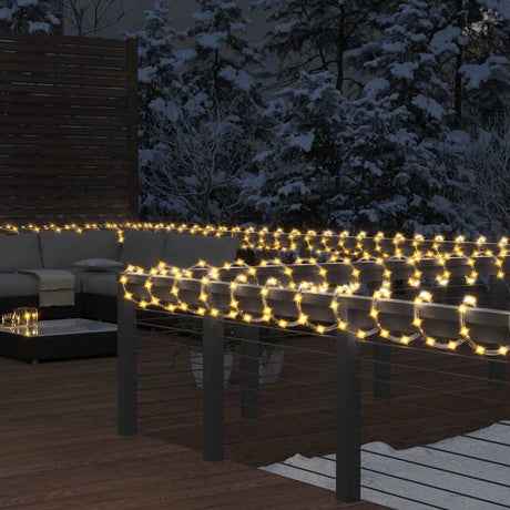 Vidaxl lichtslinger met 120 led's warmwit 5 m pvc
