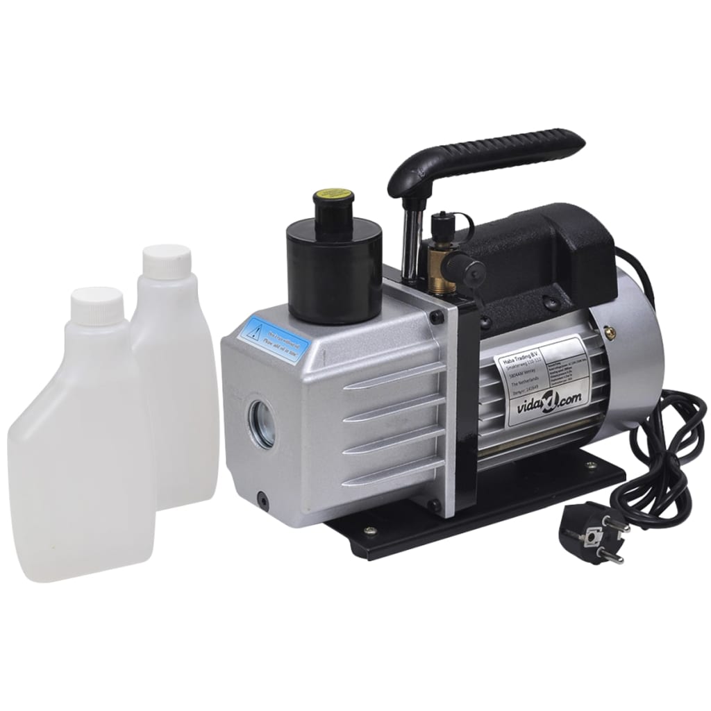 Vidaxl vacuümkamer met 2-traps pomp 5,5 l