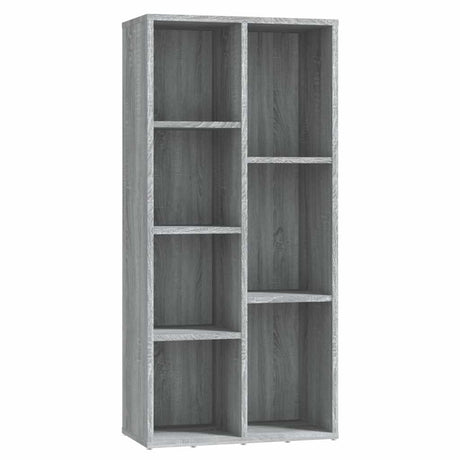Vidaxl boekenkast 50x25x106 cm grijs sonoma eikenkleurig