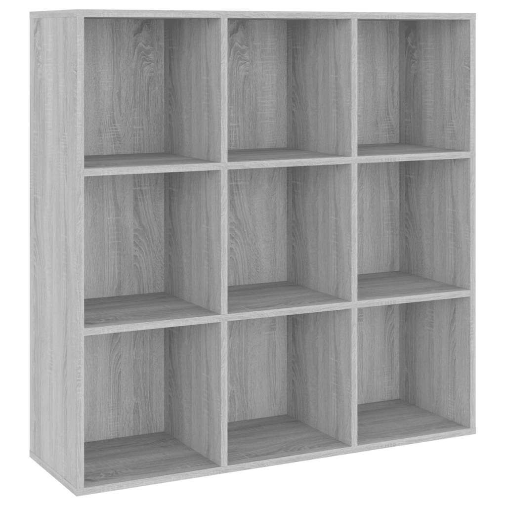 Vidaxl boekenkast 98x29x97,5 cm grijs sonoma eikenkleurig