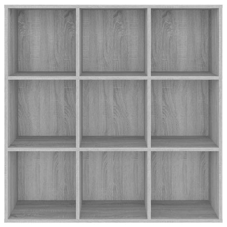 Vidaxl boekenkast 98x29x97,5 cm grijs sonoma eikenkleurig
