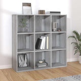 Vidaxl boekenkast 98x29x97,5 cm grijs sonoma eikenkleurig