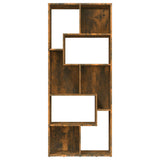 Vidaxl boekenkast 67x24x161 cm bewerkt hout gerookt eikenkleurig