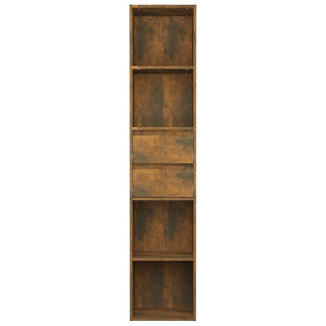 Vidaxl boekenkast 36x30x171 cm bewerkt hout gerookt eikenkleurig