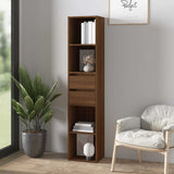 Vidaxl boekenkast 36x30x171 cm bewerkt hout bruin eikenkleur