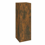 Vidaxl tv-meubel 30,5x30x90 cm bewerkt hout gerookt eikenkleur