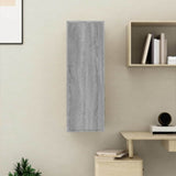 Vidaxl tv-meubel 30,5x30x90 cm bewerkt hout grijs sonoma eikenkleur