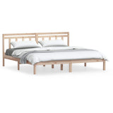 Vidaxl bedframe massief hout 180x200 cm