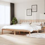Vidaxl bedframe massief hout 180x200 cm