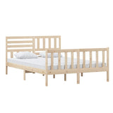 Vidaxl bedframe massief hout 140x200 cm