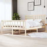 Vidaxl bedframe massief hout 140x200 cm
