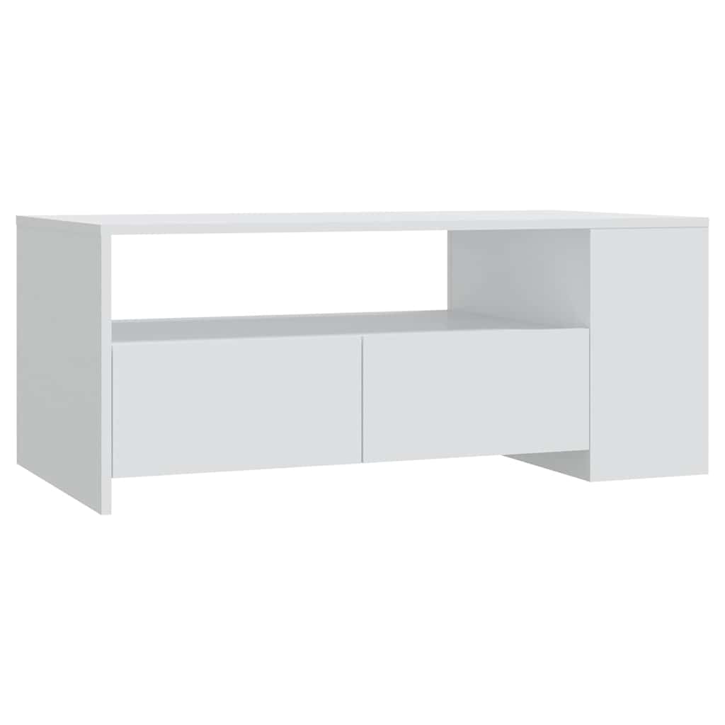 Vidaxl salontafel 102x55x42 cm bewerkt hout zwart