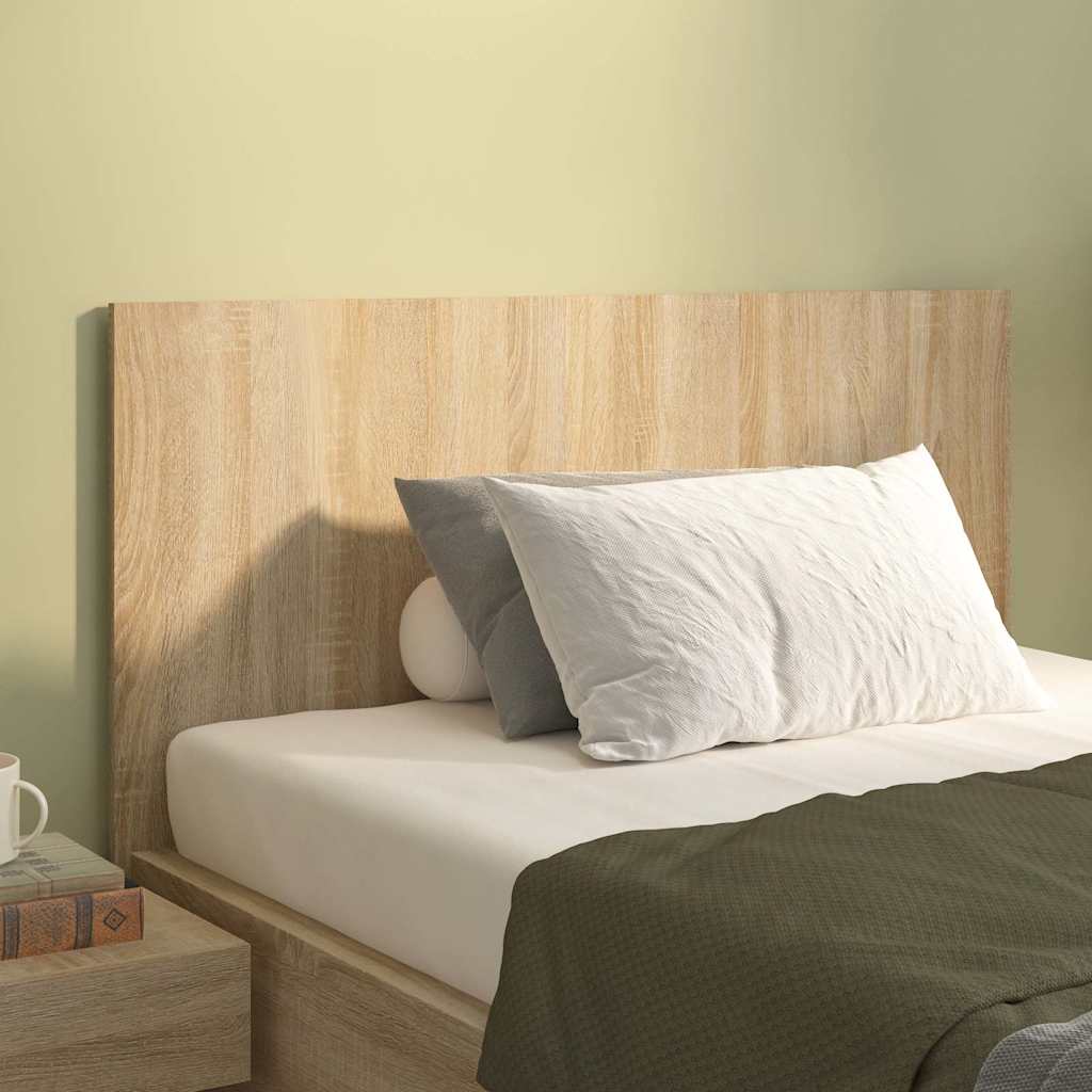 Vidaxl hoofdbord 120x1,5x80 cm bewerkt hout sonoma eikenkleurig