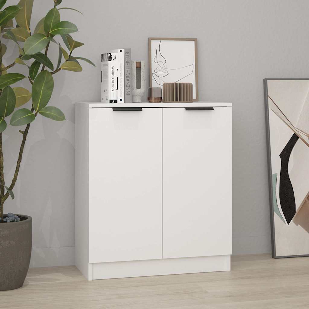 Vidaxl dressoir 60x30x70 cm bewerkt hout wit