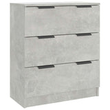 Vidaxl dressoir 60x30x70 cm bewerkt hout betongrijs