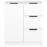 Vidaxl dressoir 60x30x70 cm bewerkt hout wit