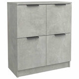 Vidaxl dressoir 60x30x70 cm bewerkt hout betongrijs