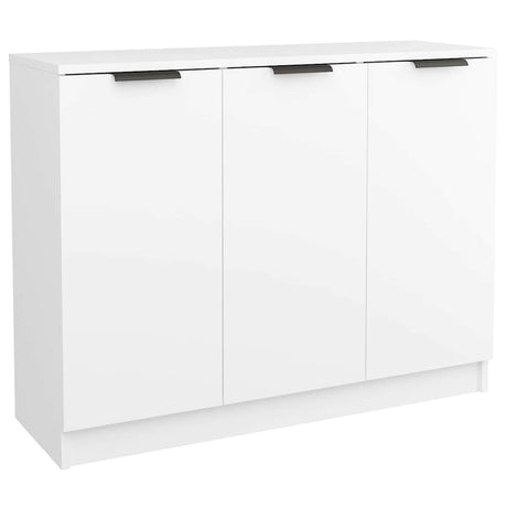 Vidaxl dressoir 90,5x30x70 cm bewerkt hout wit