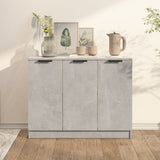 Vidaxl dressoir 90,5x30x70 cm bewerkt hout betongrijs