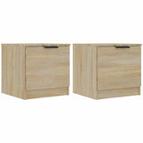 Vidaxl nachtkastjes 2 st 40x39x40 cm sonoma eikenkleurig