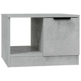 Vidaxl salontafel 50x50x36 cm bewerkt hout betongrijs