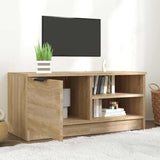 Vidaxl tv-meubel 80x35x36,5 cm bewerkt hout sonoma eikenkleurig
