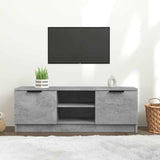 Vidaxl tv-meubel 102x35x36,5 cm bewerkt hout betongrijs