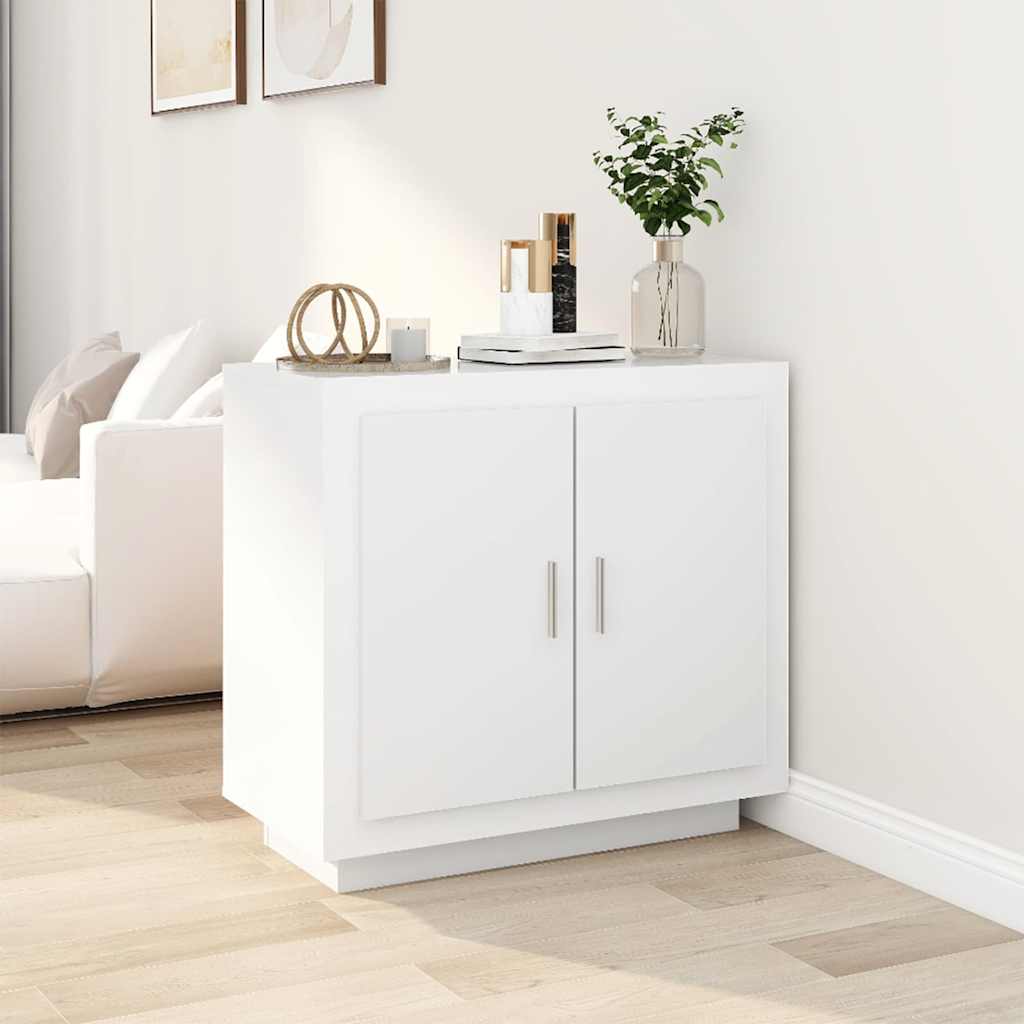 Vidaxl dressoir 80x40x75 cm bewerkt hout wit