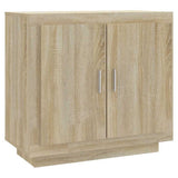 Vidaxl dressoir 80x40x75 cm bewerkt hout sonoma eikenkleurig