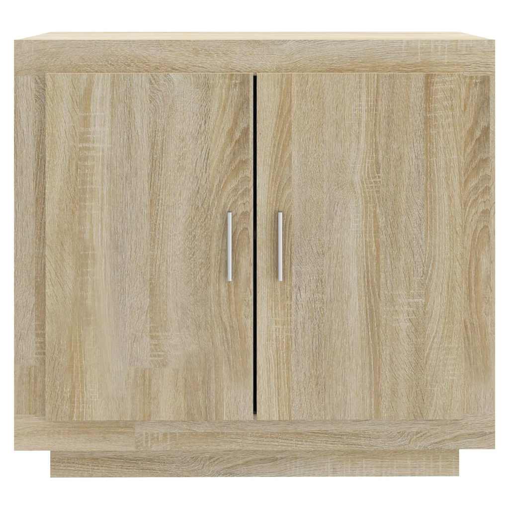 Vidaxl dressoir 80x40x75 cm bewerkt hout sonoma eikenkleurig