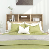 Vidaxl hoofdbordkast sonoma eiken 140x19x103,5 cm