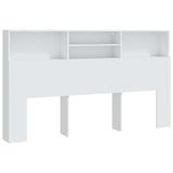 Vidaxl hoofdbordkast 180x19x103,5 cm wit