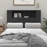 Vidaxl hoofdbordkast 120x18,5x102,5 cm zwart