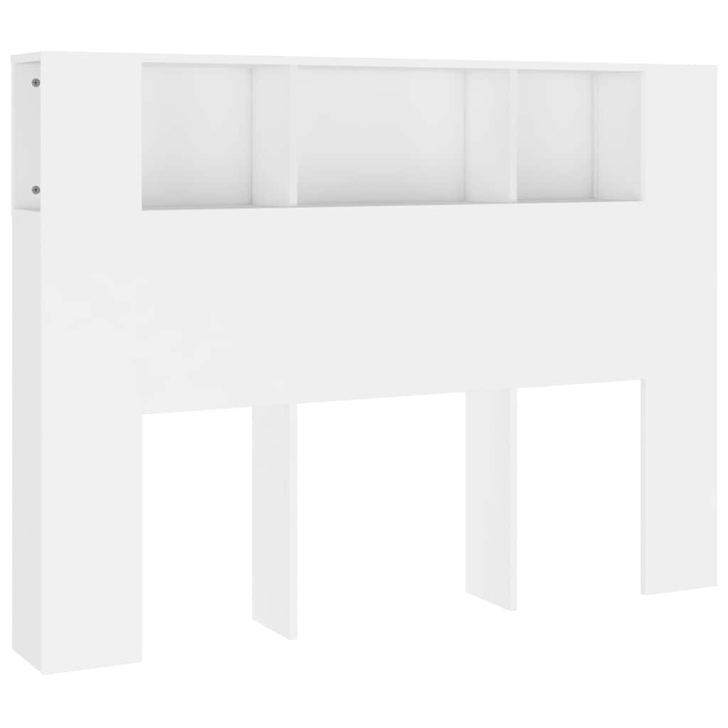 Vidaxl hoofdbordkast 140x18,5x104,5 cm wit