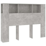 Vidaxl hoofdbordkast 140x18,5x104,5 cm betongrijs