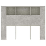 Vidaxl hoofdbordkast 140x18,5x104,5 cm betongrijs