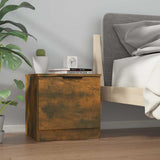 Vidaxl nachtkastjes 2 st 40x39x40 cm gerookt eikenkleurig