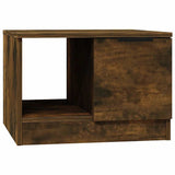 Vidaxl salontafel 50x50x36 cm bewerkt hout gerookt eikenkleurig