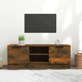 Vidaxl tv-meubel 102x35x36,5 cm bewerkt hout gerookt eikenkleurig