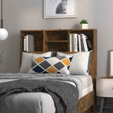 Vidaxl hoofdbordkast 100x19x103,5 cm gerookt eikenkleurig