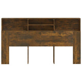 Vidaxl hoofdbordkast 180x19x103,5 cm gerookt eikenkleurig